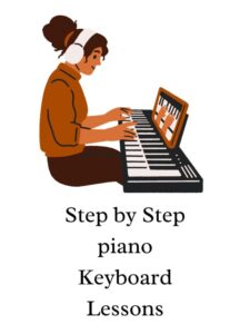 Piano keyboard lessons