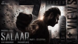 The Release Date of the Salaar Trailer Has Been Revealed