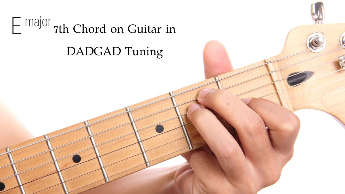 7th Chord on Guitar in DADGAD Tuning