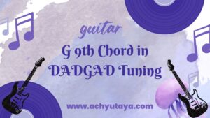 G 9th Chord in DADGAD tuning