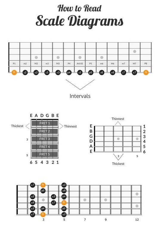 A Deep Dive into Guitar Scales: Major, Minor, and Pentatonic