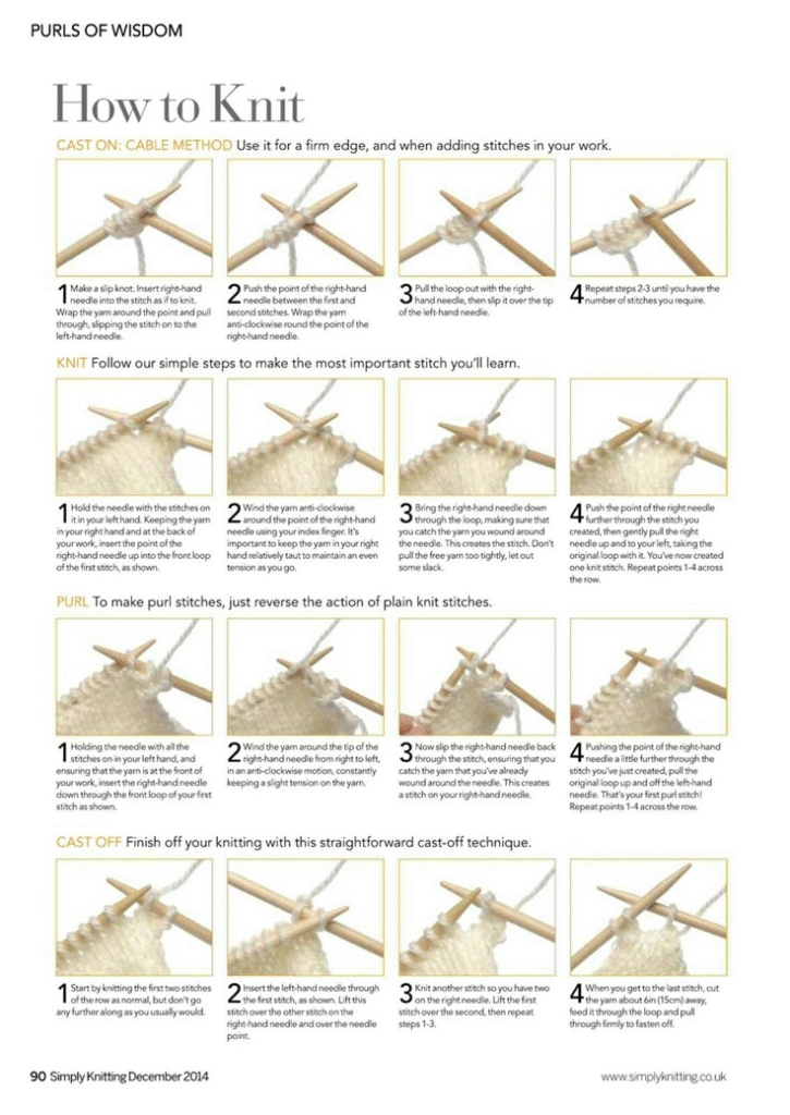How to Knit for Beginners: Your Easy Step-by-Step Guide 2 How to Knit for Beginners: Your Easy Step-by-Step Guide