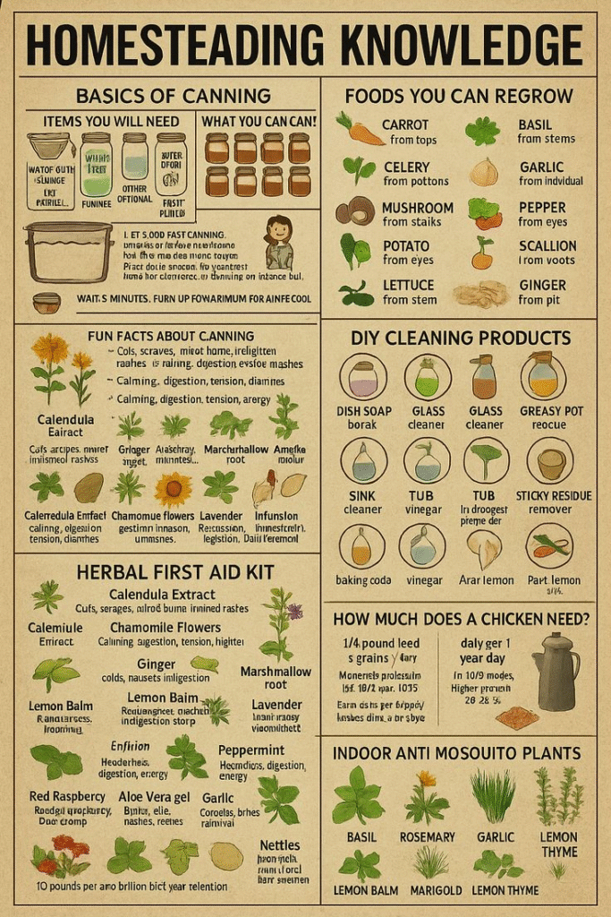 Homesteading Knowledge: Back-to-Basics Skills for Self-Reliant Living 1 Homesteading knowledge